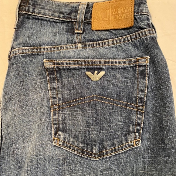 ARMANI JEANS Mens Blue Jeans Sz 36 - Picture 2 of 10